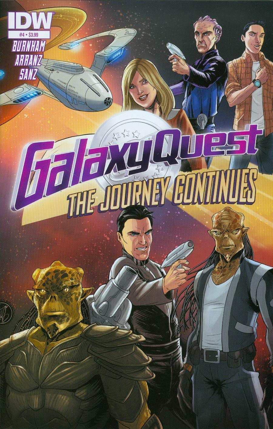 GALAXY QUEST JOURNEY CONTINUES #4 - Kings Comics