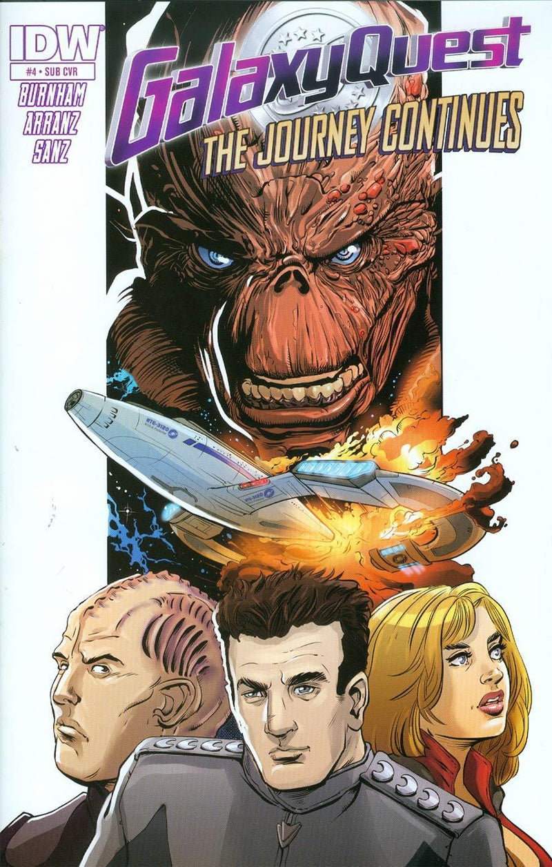GALAXY QUEST JOURNEY CONTINUES #4 SUBSCRIPTION VAR
