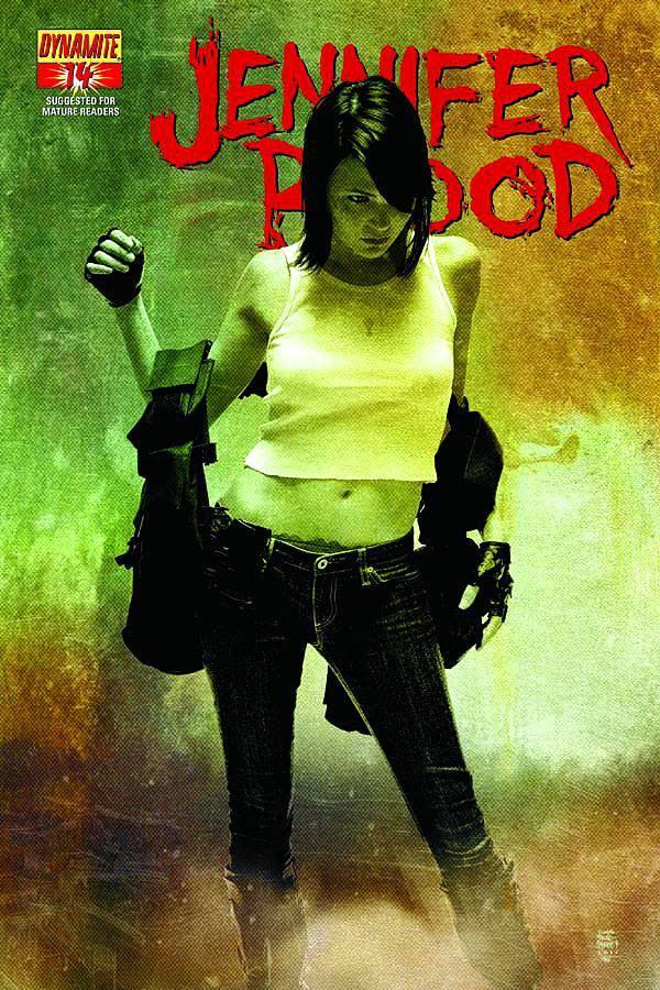 GARTH ENNIS JENNIFER BLOOD #14 25 COPY RISQUE CVR INCV