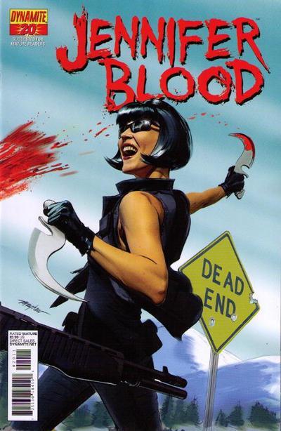 GARTH ENNIS JENNIFER BLOOD #20