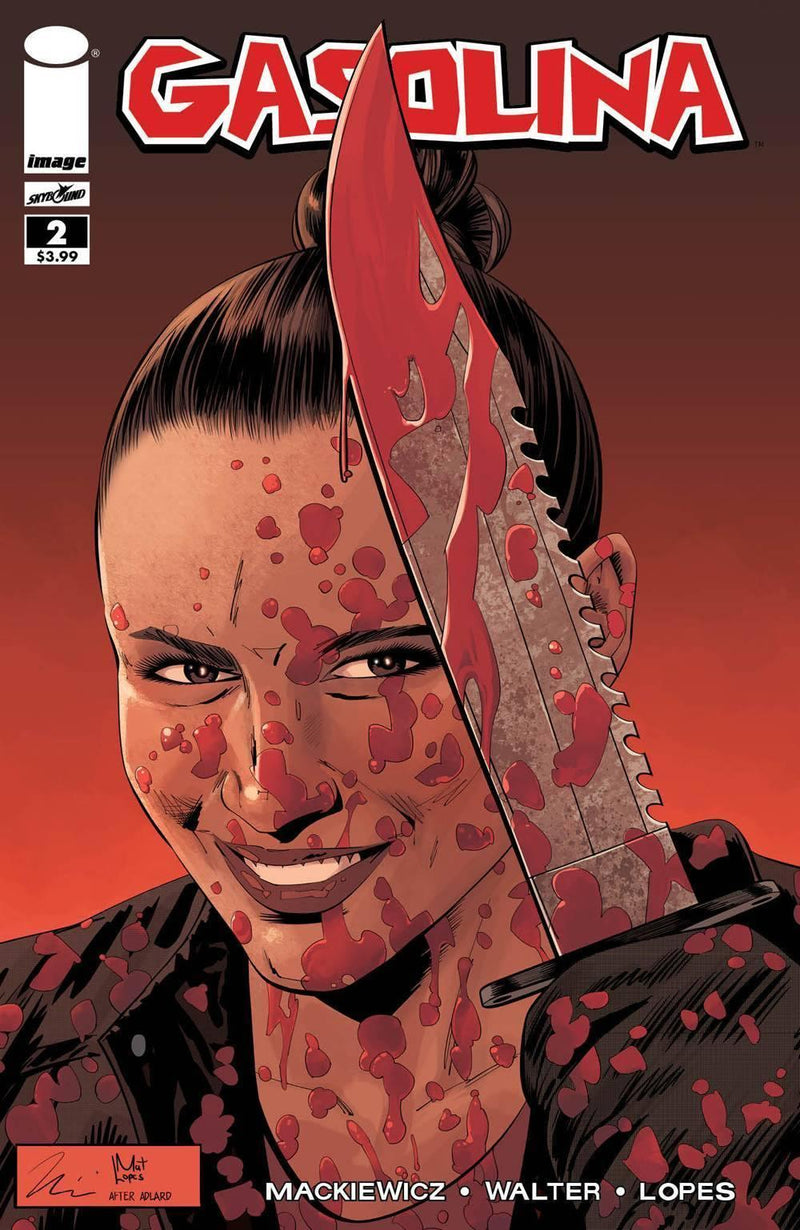 GASOLINA #2 CVR B WALKING DEAD #111 TRIBUTE VAR