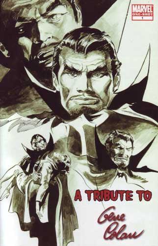 GENE COLAN TRIBUTE BOOK DRACULA COVER