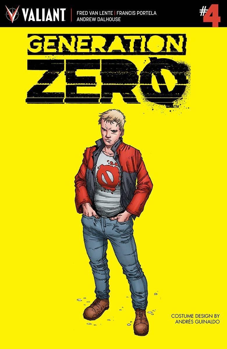 GENERATION ZERO #4 10 COPY INCV CHAR DESIGN GUINALDO - Kings Comics