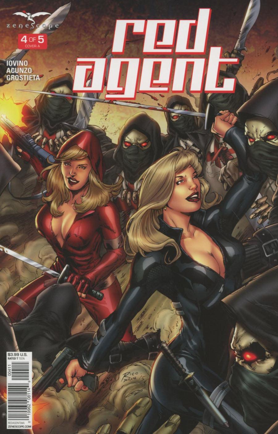 GFT RED AGENT #4 - Kings Comics