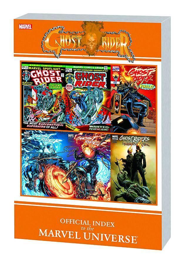 GHOST RIDER OFF INDEX TO MARVEL UNIVERSE GN TP - Kings Comics