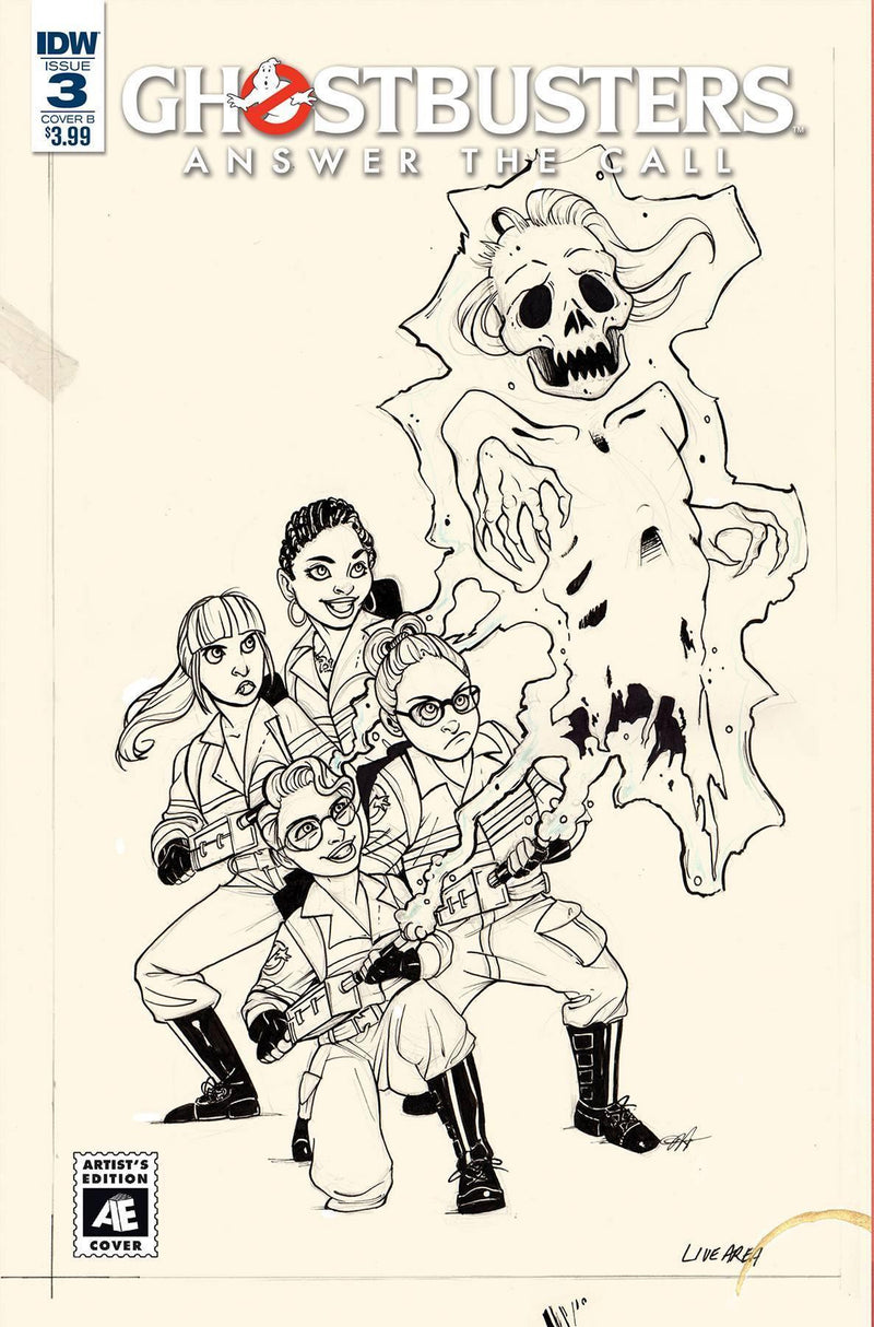 GHOSTBUSTERS ANSWER THE CALL #3 CVR B ARTIST ED HICKMAN