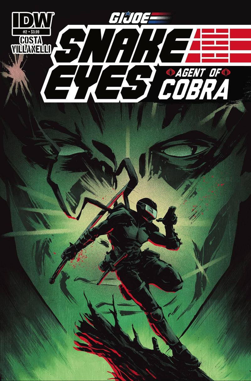 GI JOE SNAKE EYES AGENT OF COBRA #2