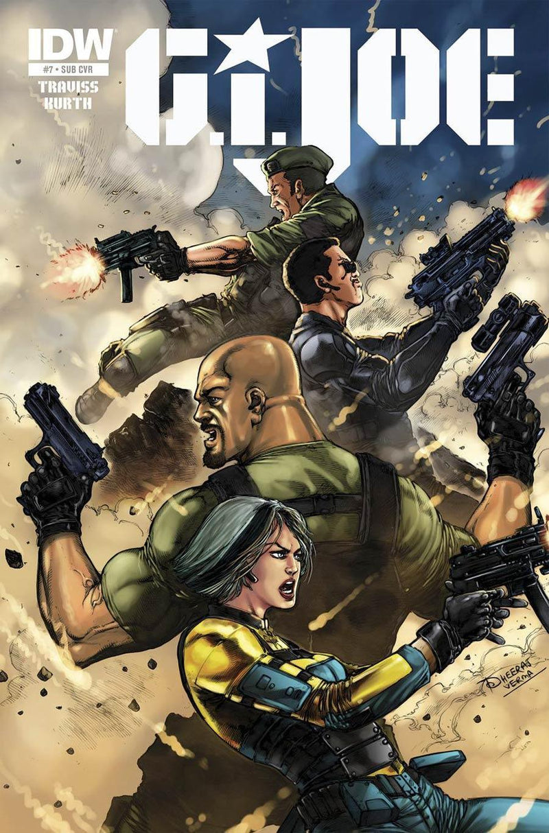 GI JOE VOL 7 #7 SUBSCRIPTION VAR