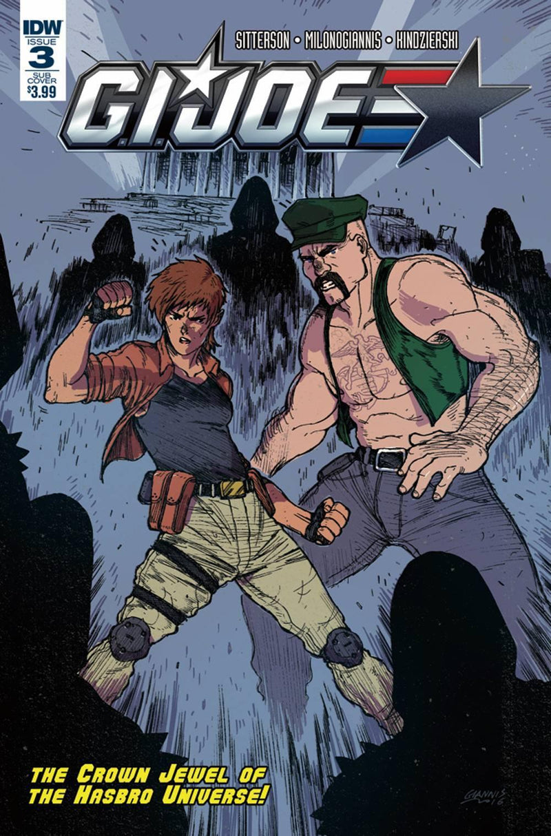 GI JOE VOL 8 #3 SUBSCRIPTION VAR A
