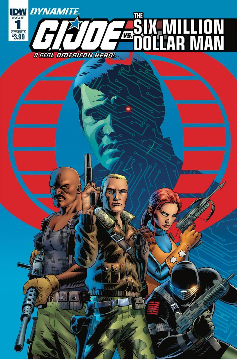 GI JOE VS SIX MILLION DOLLAR MAN #1 CVR A CASSADAY