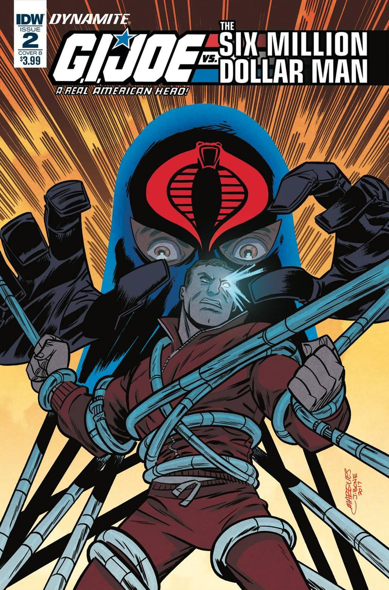 GI JOE VS SIX MILLION DOLLAR MAN #2 CVR B MARQUES