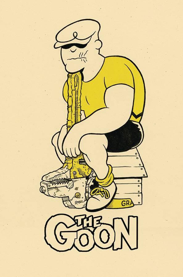 GOON VOL 4 #7 ROB JONES CARDSTOCK VAR CVR