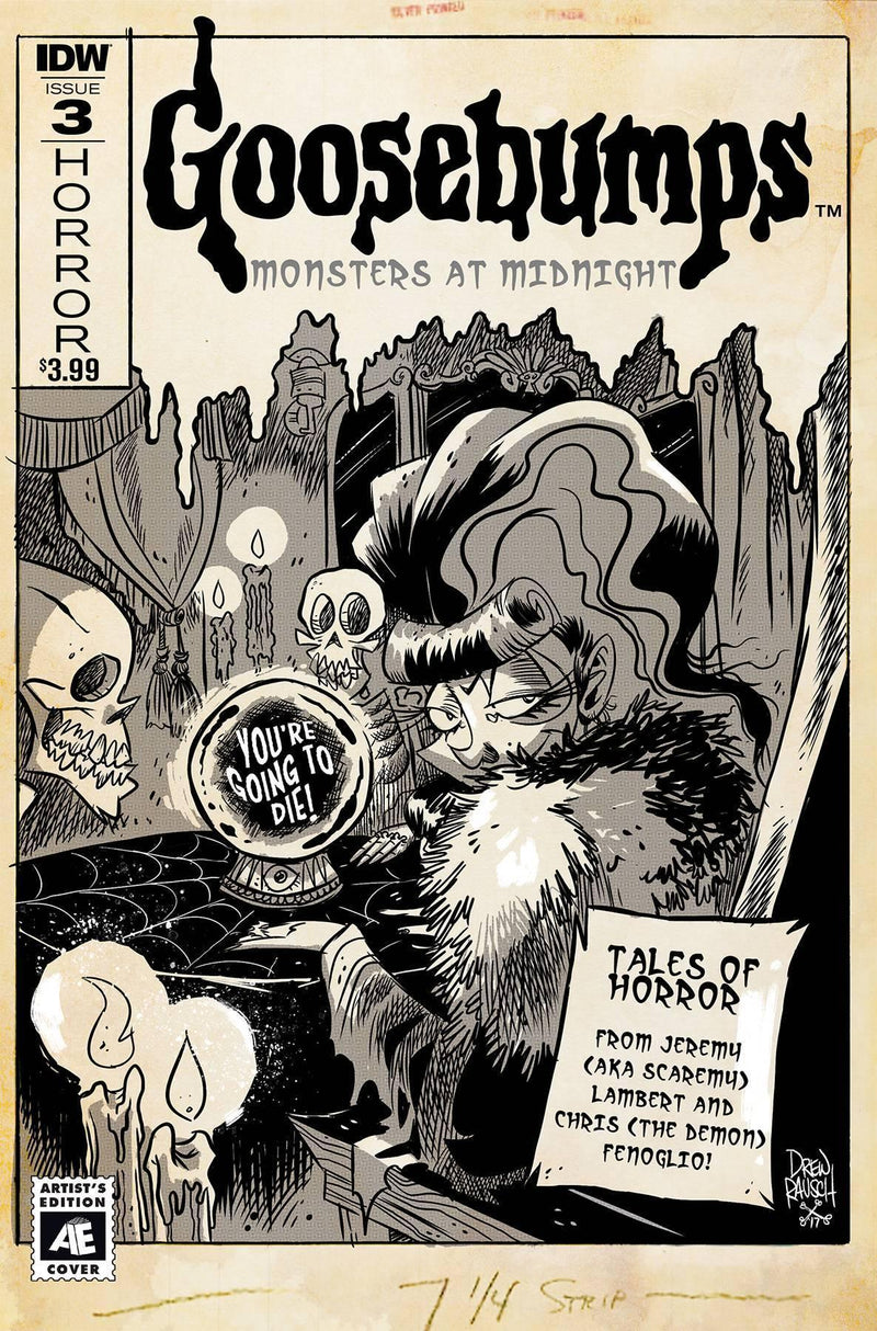 GOOSEBUMPS MONSTERS AT MIDNIGHT #3 CVR B ARTIST ED RAUSCH