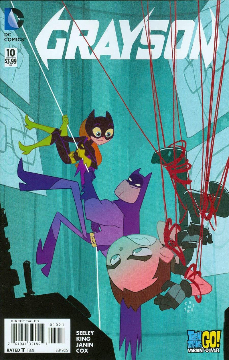 GRAYSON #10 TEEN TITANS GO VAR ED