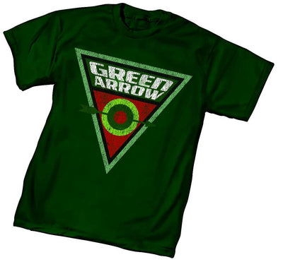 GREEN ARROW BULLSEYE T/S LG