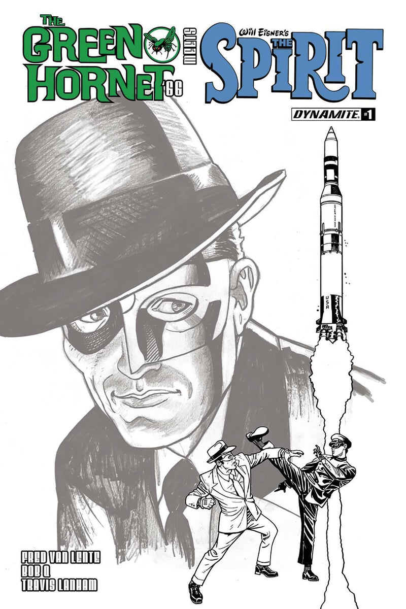 GREEN HORNET 66 MEETS SPIRIT #1 10 COPY INCV