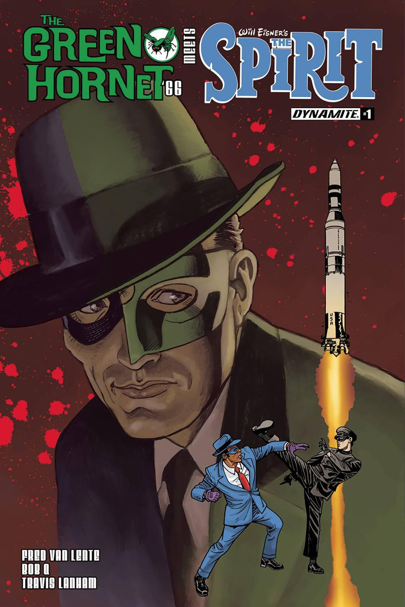 GREEN HORNET 66 MEETS SPIRIT #1 CVR B TEMPLETON