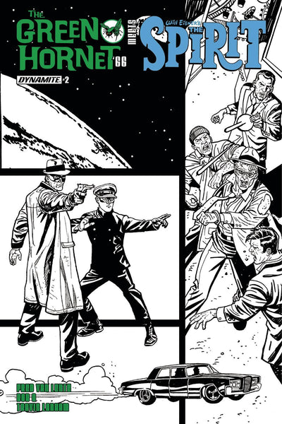 GREEN HORNET 66 MEETS SPIRIT #2 10 COPY INCV