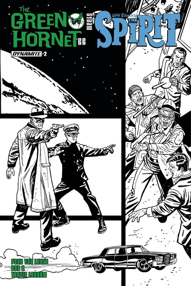 GREEN HORNET 66 MEETS SPIRIT #2 10 COPY INCV
