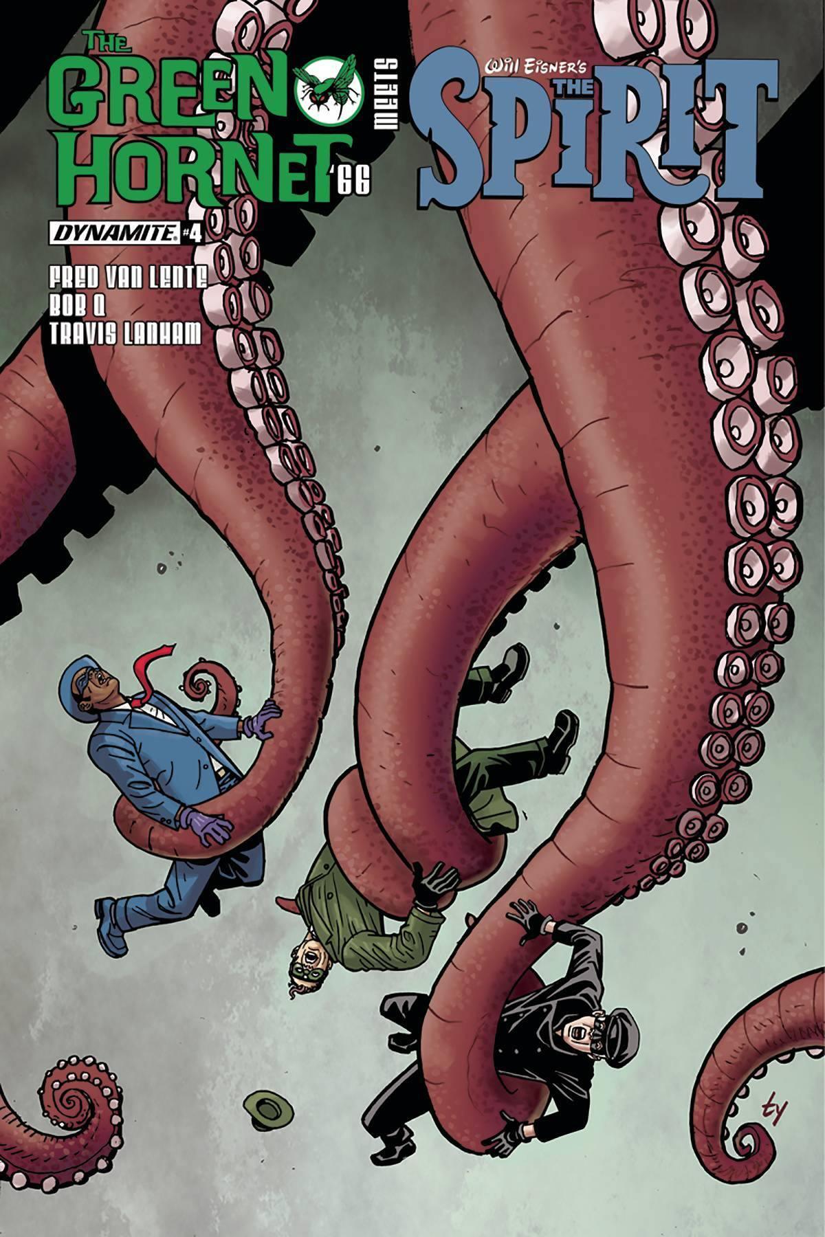 GREEN HORNET 66 MEETS SPIRIT #4 CVR A TEMPLETON - Kings Comics