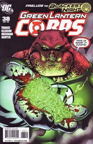 GREEN LANTERN CORPS VOL 2 #38 (BLACKEST NIGHT)