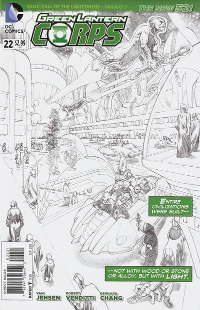 GREEN LANTERN CORPS VOL 3 #22 VAR ED - Kings Comics