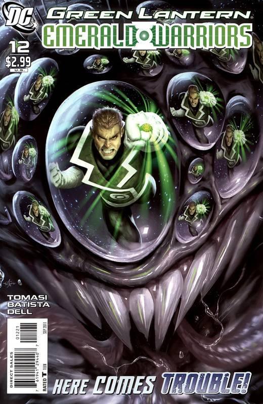 GREEN LANTERN EMERALD WARRIORS #12 VAR ED