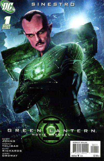 GREEN LANTERN MOVIE PREQUEL SINESTRO #1 - Kings Comics