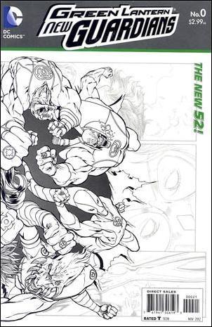 GREEN LANTERN NEW GUARDIANS #0 VAR ED