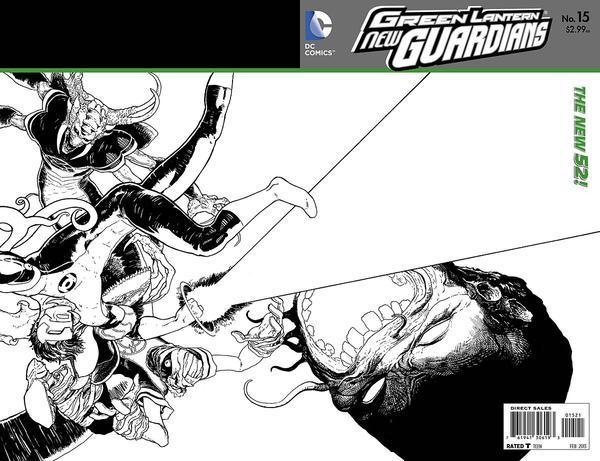 GREEN LANTERN NEW GUARDIANS #15 VAR ED