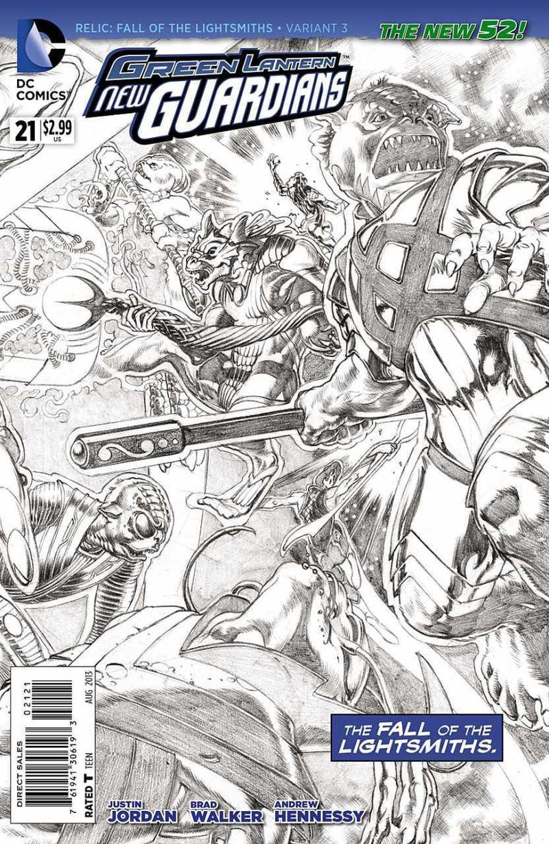 GREEN LANTERN NEW GUARDIANS #21 VAR ED