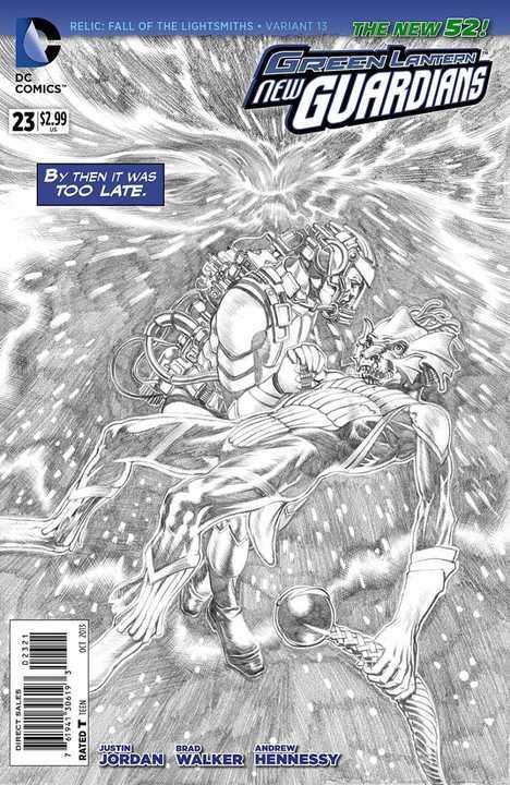 GREEN LANTERN NEW GUARDIANS #23 VAR ED