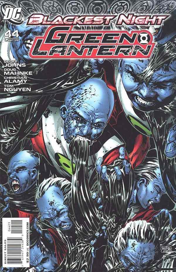 GREEN LANTERN VOL 4 #44 (BLACKEST NIGHT) VAR ED - Kings Comics