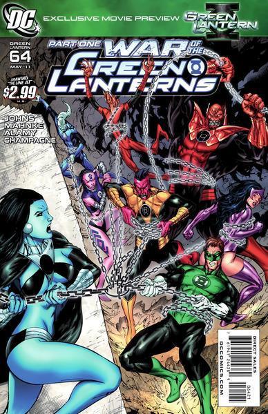 GREEN LANTERN VOL 4 #64 VAR ED (WAR OF GL) - Kings Comics