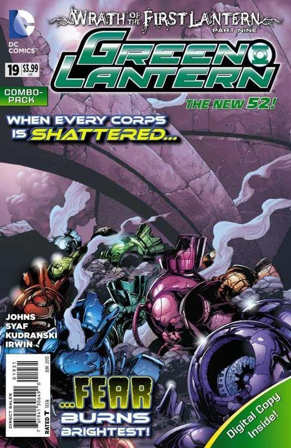 GREEN LANTERN (2011) #19 COMBO PACK
