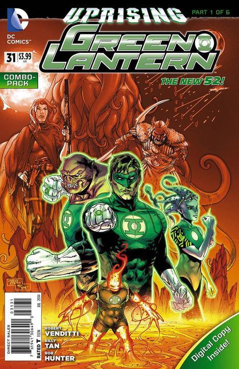 GREEN LANTERN (2011) #31 COMBO PACK (UPRISING)