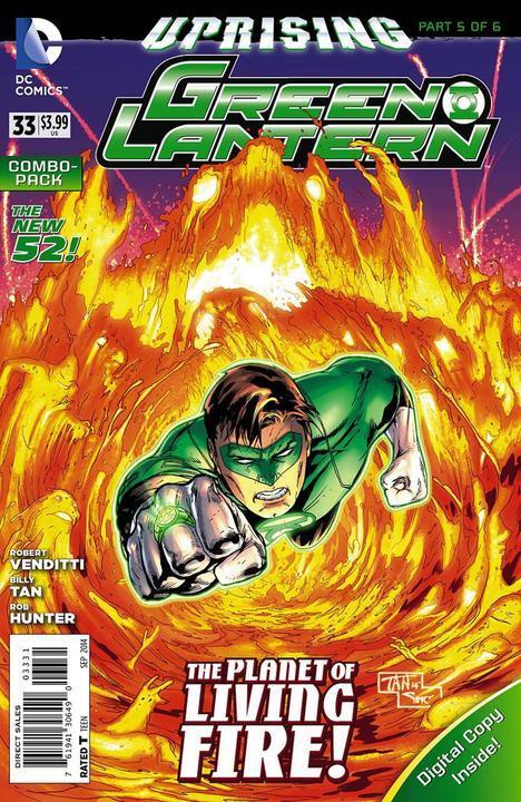 GREEN LANTERN (2011) #33 COMBO PACK (UPRISING)