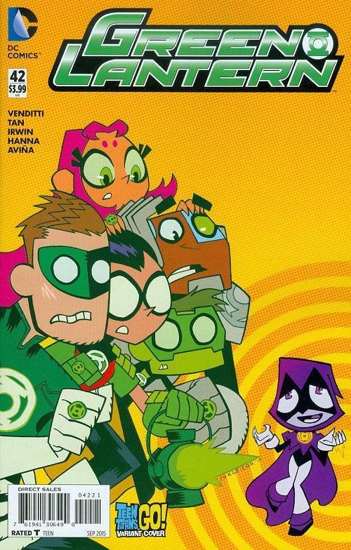 GREEN LANTERN (2011) #42 TEEN TITANS GO VAR ED