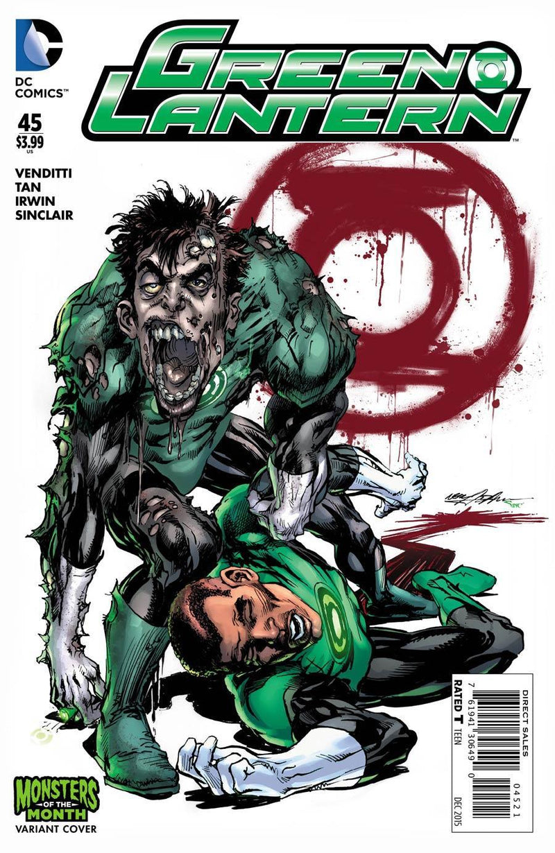 GREEN LANTERN (2011) #45 MONSTERS VAR ED
