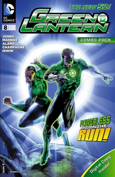 GREEN LANTERN (2011) #8 COMBO PACK