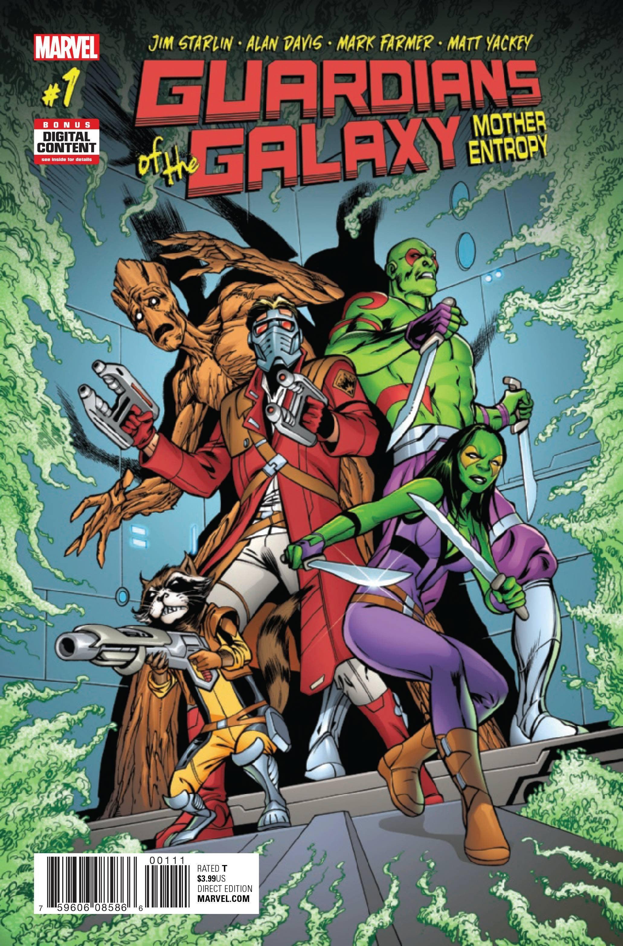 GUARDIANS OF GALAXY MOTHER ENTROPY #1 - Kings Comics