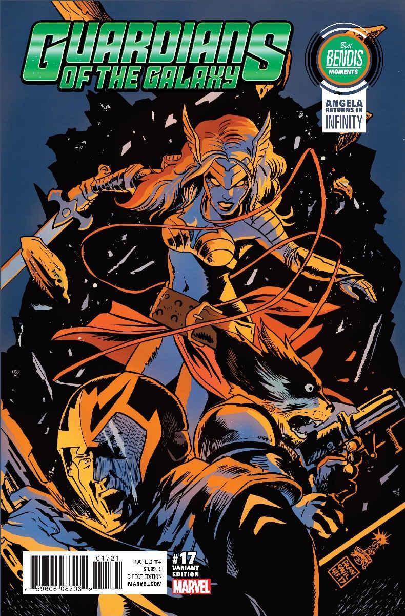 GUARDIANS OF THE GALAXY (2015) #17 BEST BENDIS MOMENTS VAR