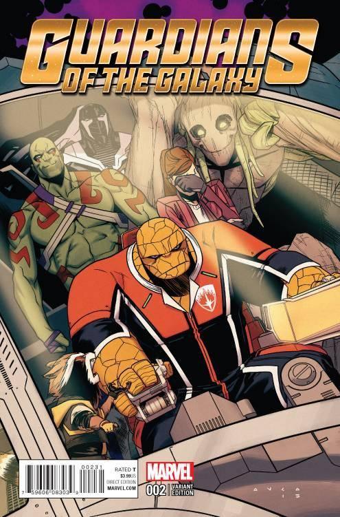 GUARDIANS OF THE GALAXY (2015) #2 ANKA VAR