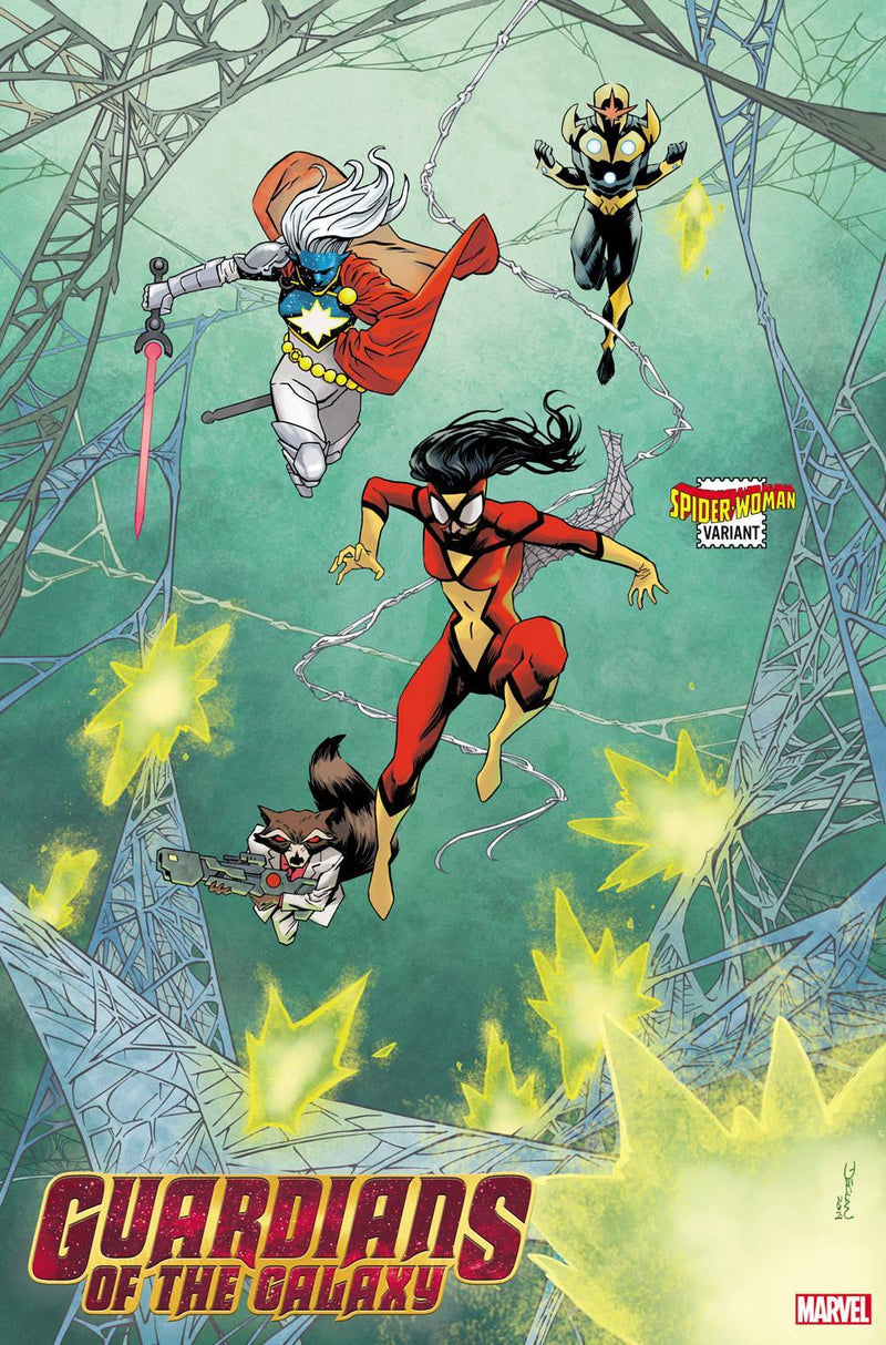 GUARDIANS OF THE GALAXY VOL 6 #3 SHALVEY SPIDER-WOMAN VAR