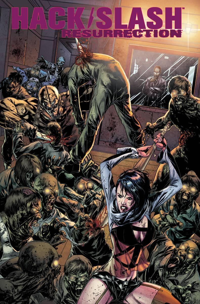 HACK SLASH RESURRECTION #5 CVR B WHITE