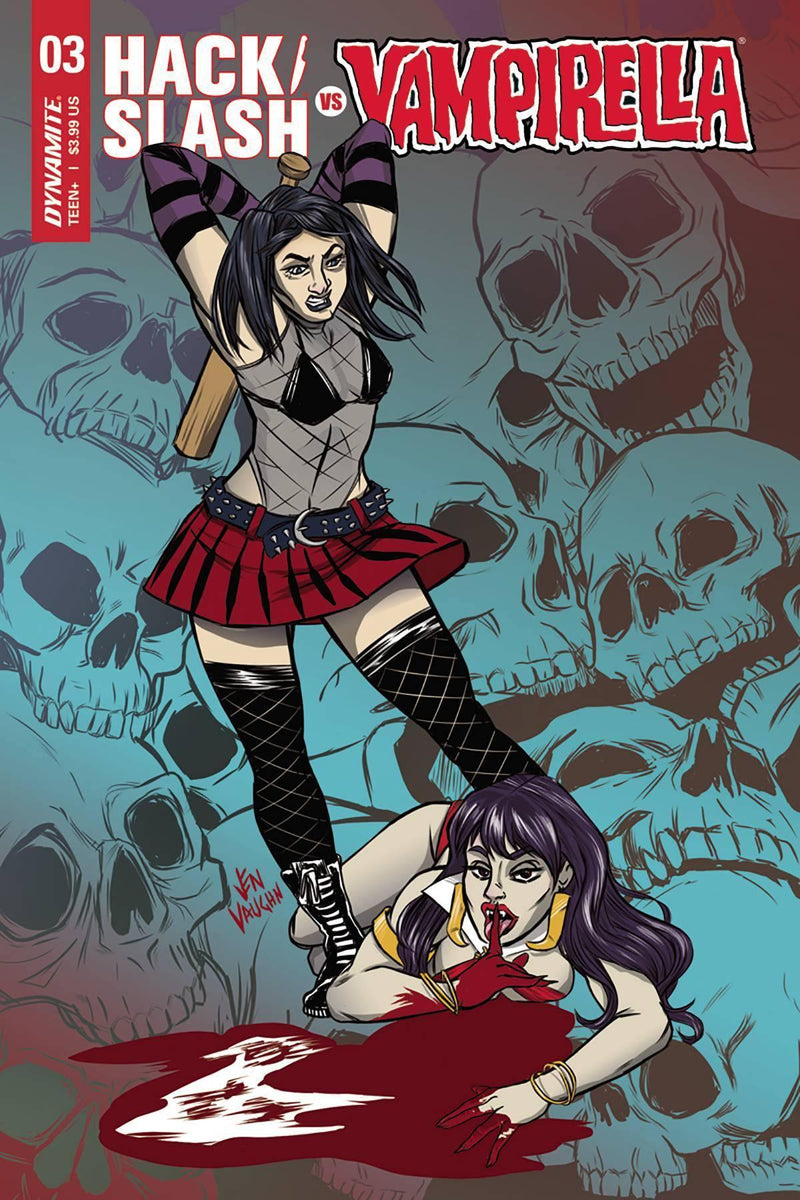 HACK SLASH VS VAMPIRELLA (2017) #3 CVR A VAUGHN