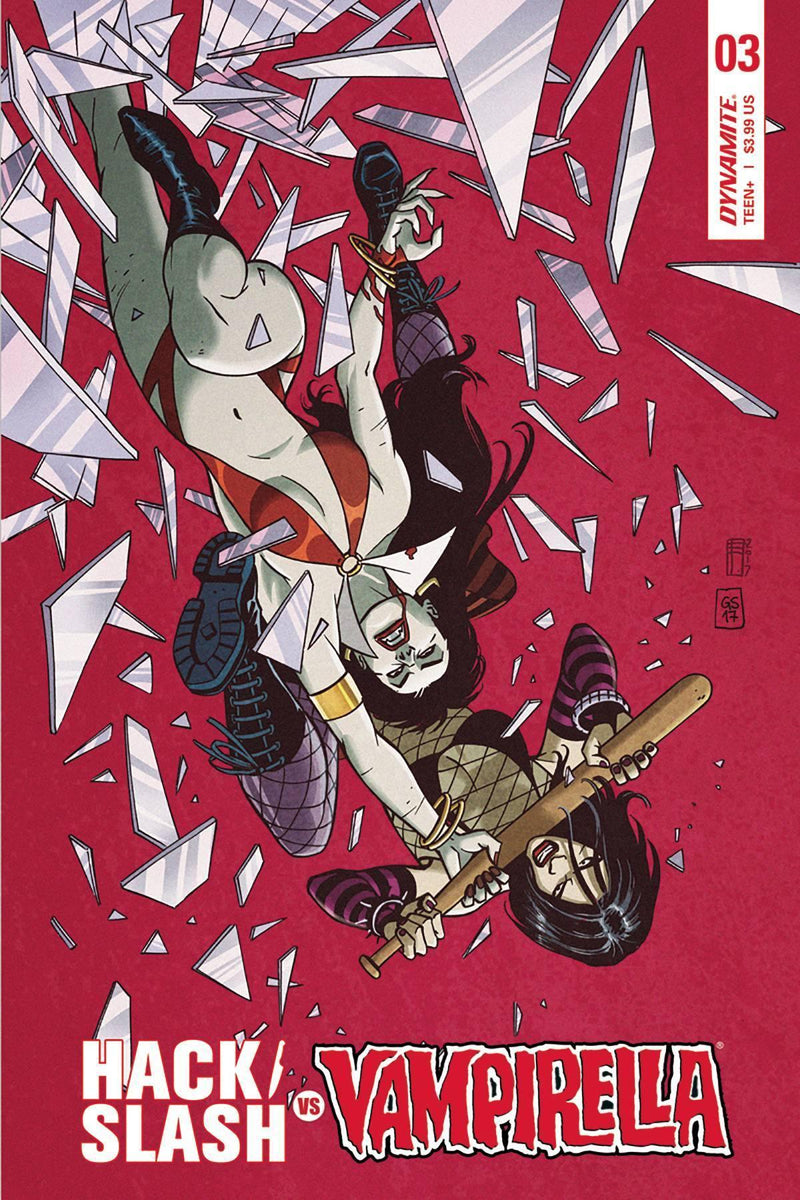 HACK SLASH VS VAMPIRELLA (2017) #3 CVR B SUDZUKA