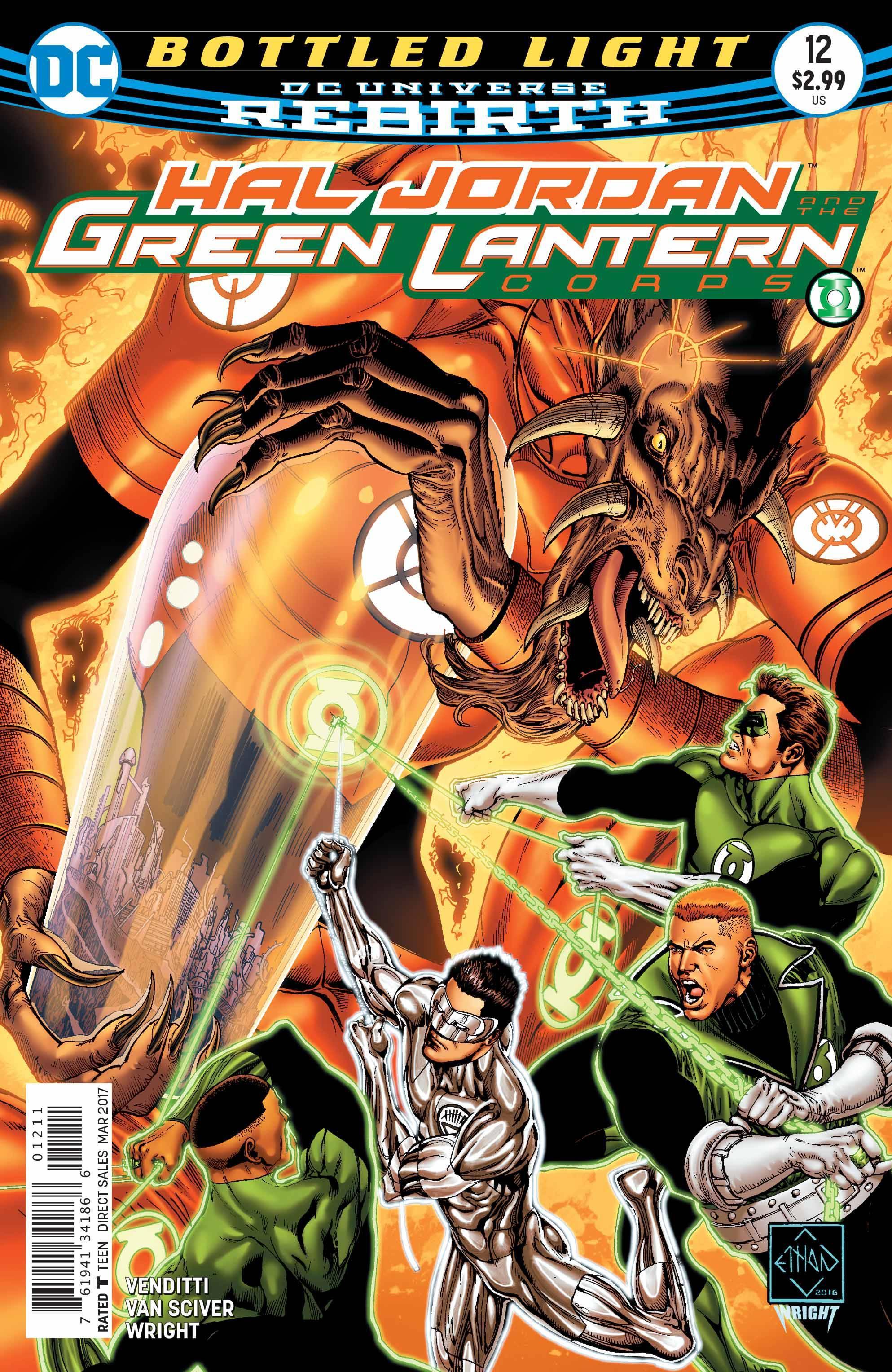 HAL JORDAN AND THE GREEN LANTERN CORPS #12 - Kings Comics