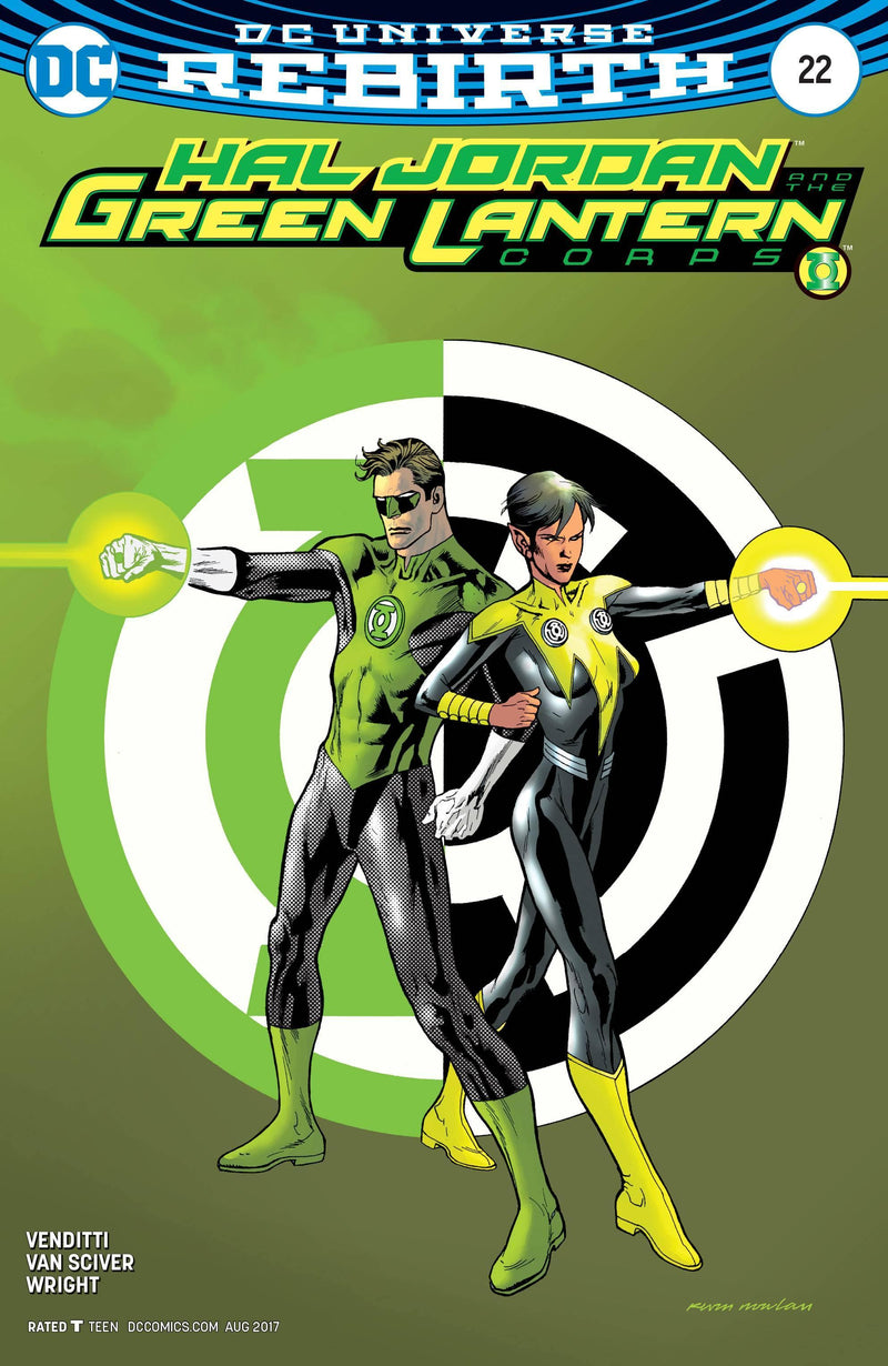 HAL JORDAN AND THE GREEN LANTERN CORPS #22 VAR ED