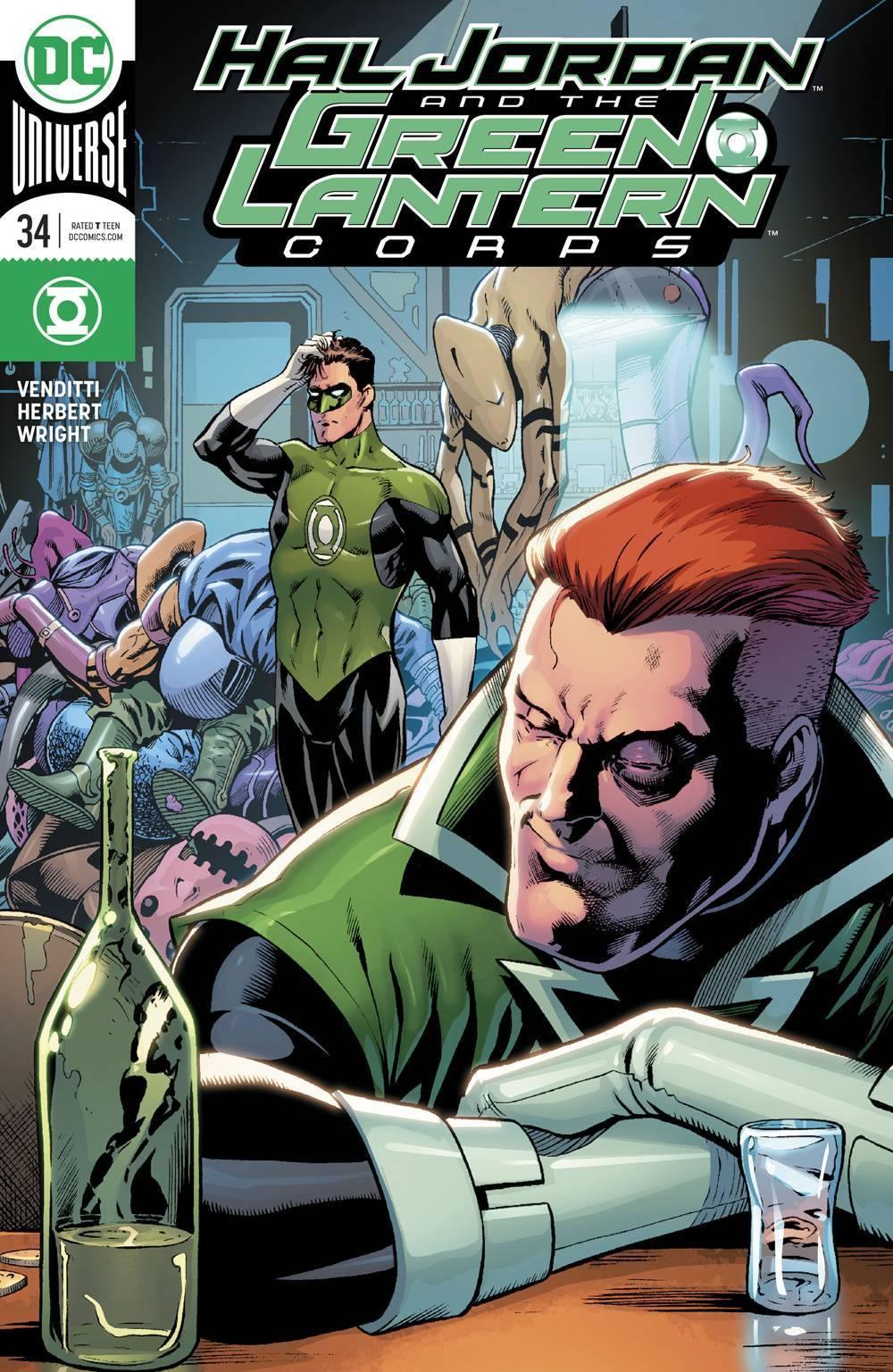 HAL JORDAN AND THE GREEN LANTERN CORPS #34 VAR ED - Kings Comics